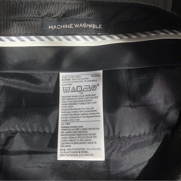 Jersey Striped Banana Republic Avery Pants Size 10 - Picture 4 of 7